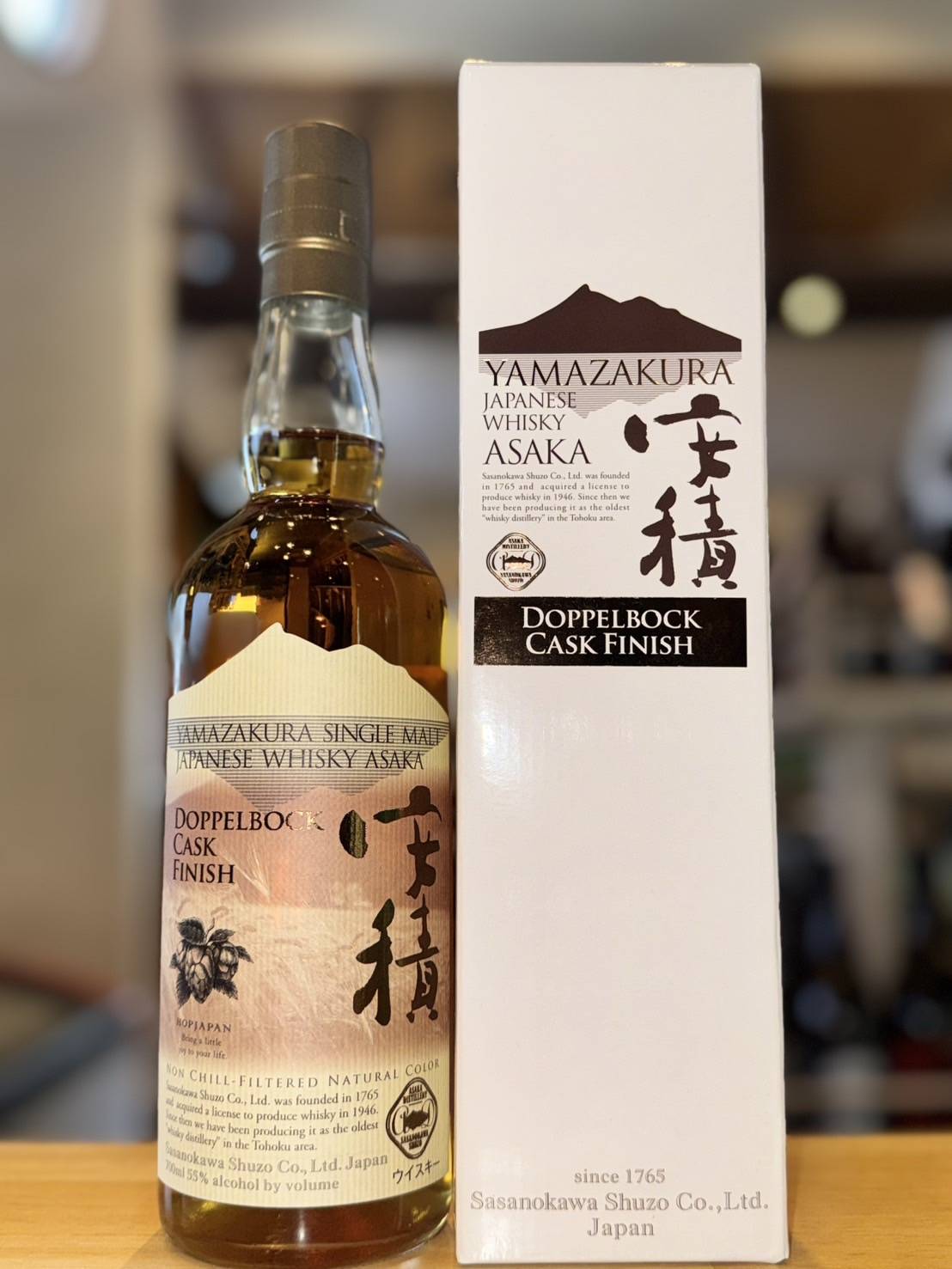 YAMAZAKURA Single Malt Japanese Whisky 安積 Doppelbock Cask Finish 