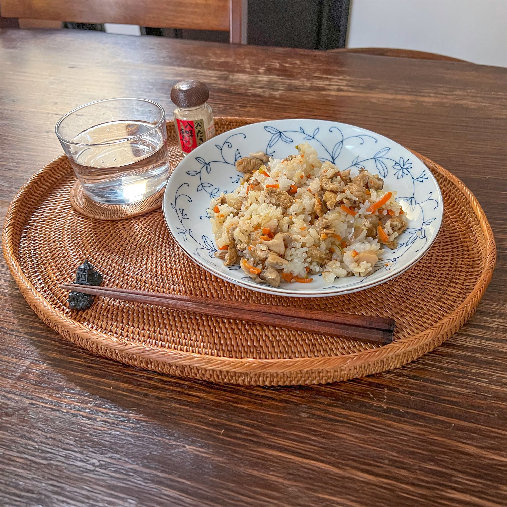 縁付き楕円トレー08