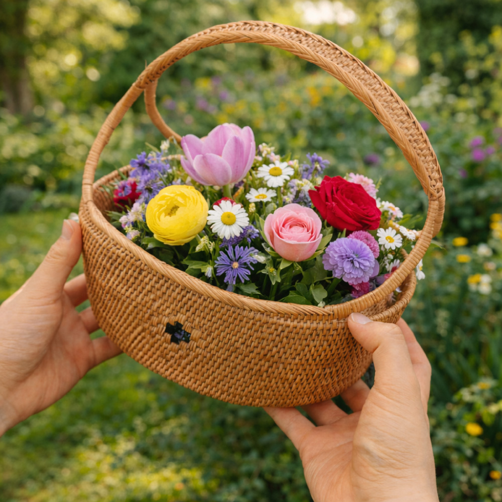 手つき花かご01