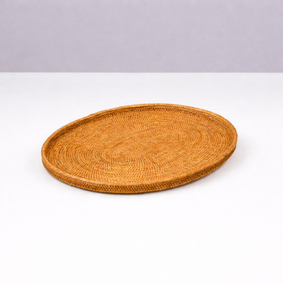 縁付き楕円トレー No.662