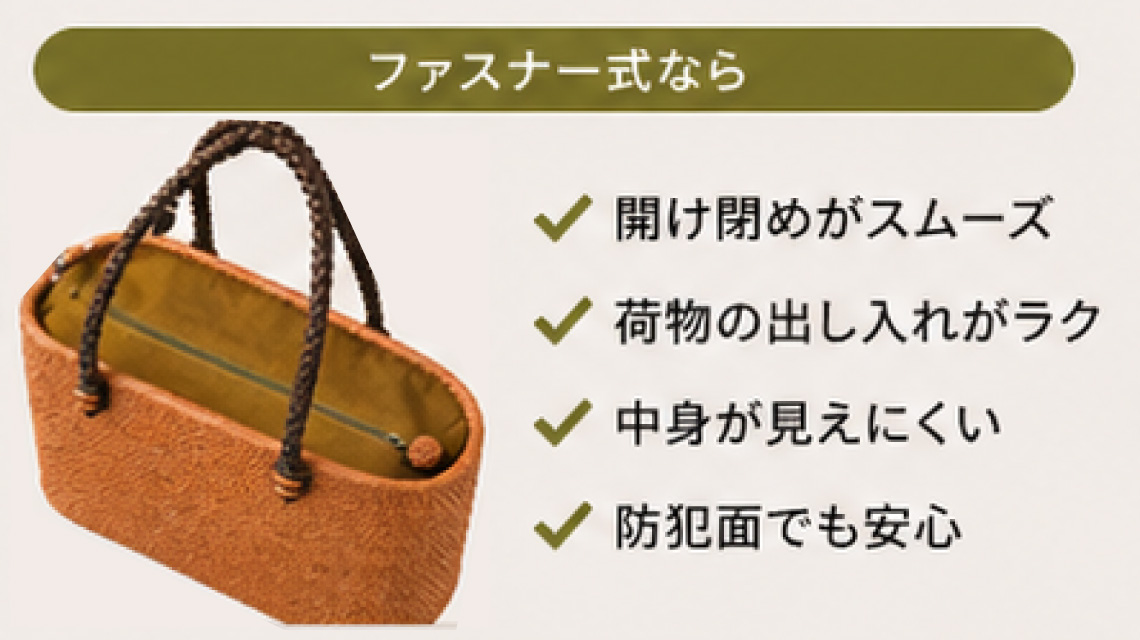 ファスナーの場合