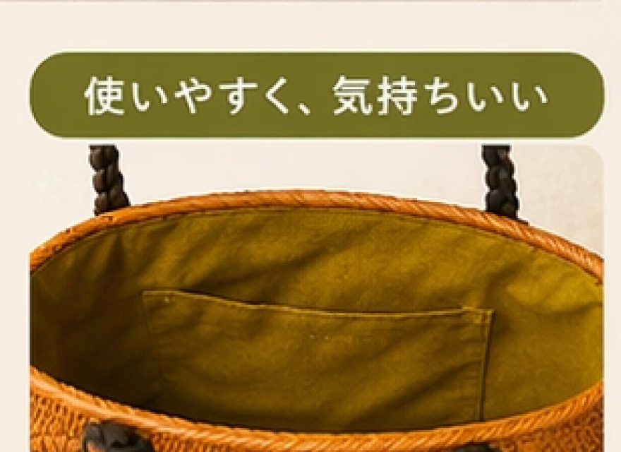 使いやすく、気持ちいい