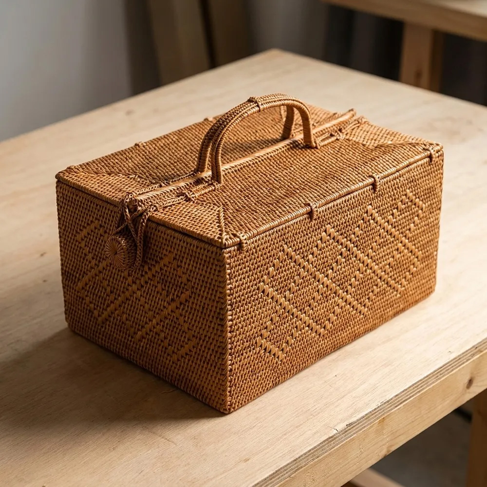 仕切り箱付ソーイングBOX