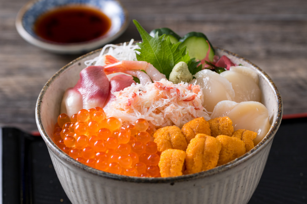 プレミアム海鮮丼セット 5パック入り | 海鵬フーズ オンライン