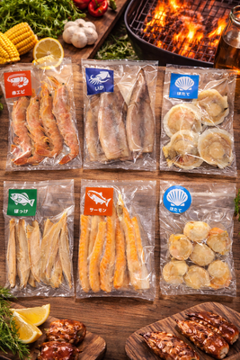 バーベキュー4人前　海鮮6種類　贅沢セット