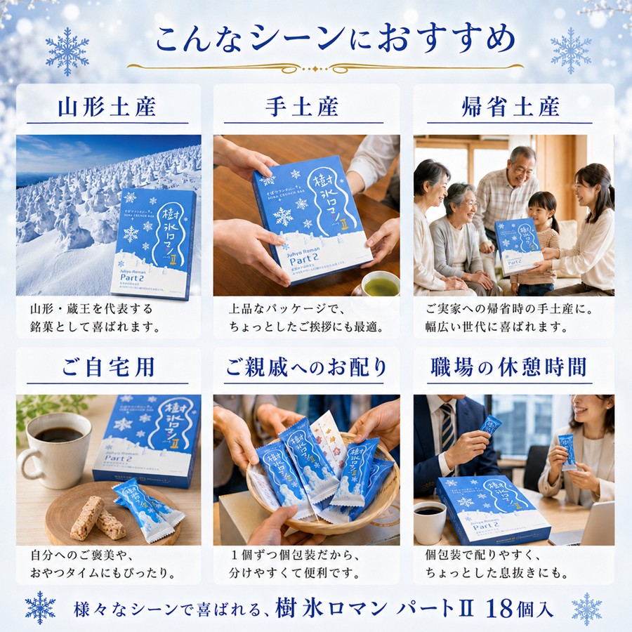 樹氷ロマン パート2 こんなシーンにおすすめ