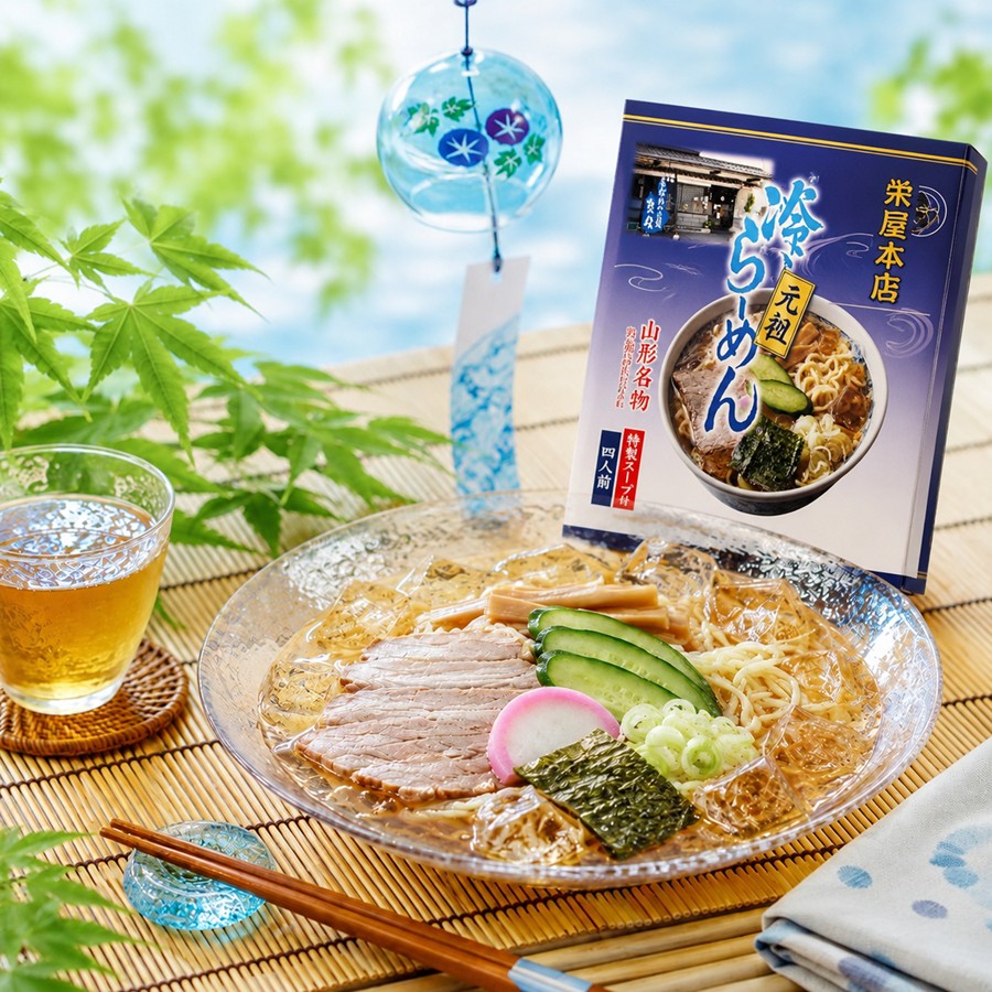 夏の食卓におすすめ 山形冷しラーメン