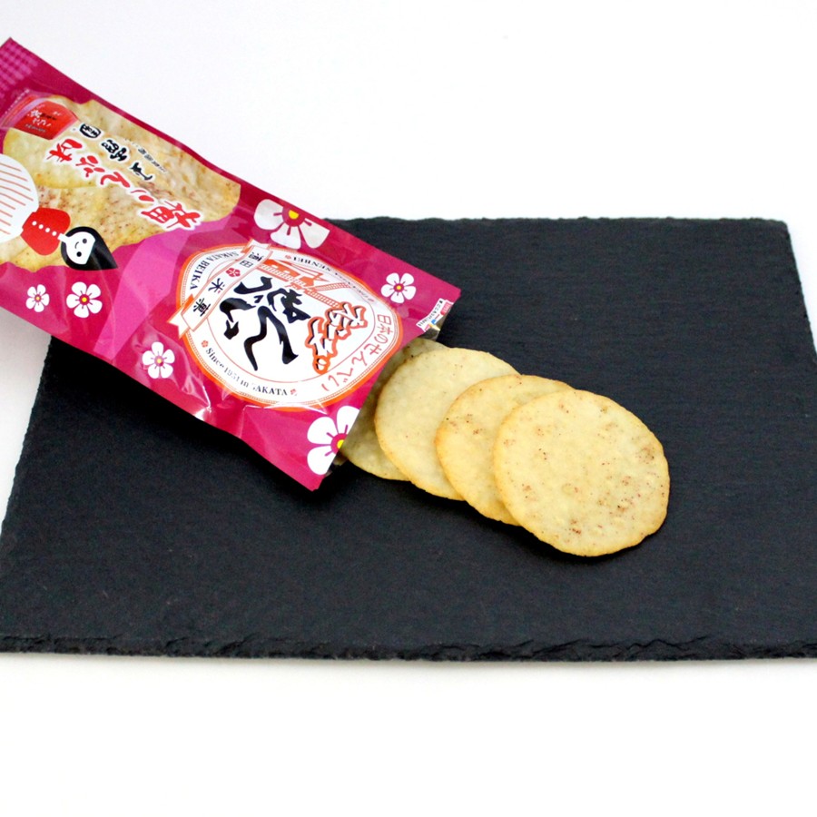 オランダせんべい 1袋(40g) 梅こんぶ味 国産米100％ 酒田米菓 薄焼きせんべい