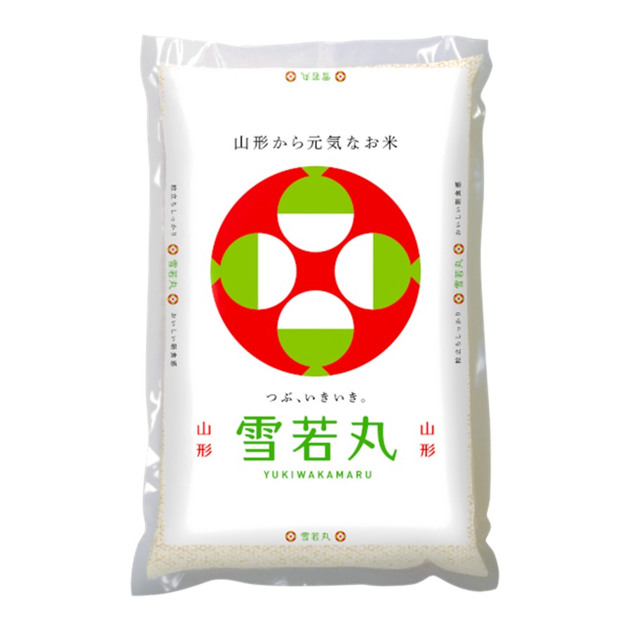 雪若丸 5kg 山形県産 特A7年連続 令和6年産 パールライス ブランド米