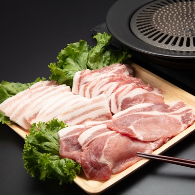 平田牧場 平牧三元豚 オリジナル焼肉ギフトセット［冷凍便 KB-05］｜ロース・肩ロース・バラ食べ比べ【送料無料】贈答用 お中元 お歳暮 内祝い アウトドア BBQにおすすめ