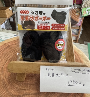 うささぽ うさぎの足裏サポーター(2足セット)