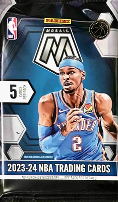 NBA 2023-24 Panini Mosaic Hobby International Pack