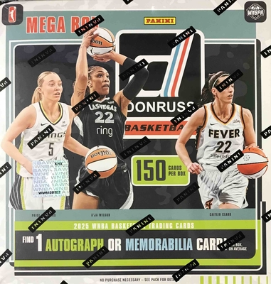 WNBA 2025 Panini Donruss Mega Box