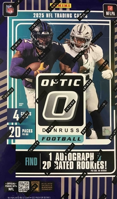 NFL 2025 Donruss Optic Hobby Box