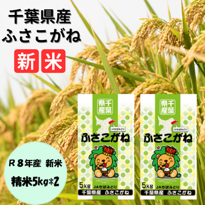 令和8年産  ふさこがね5キロ&times;２袋　１セット