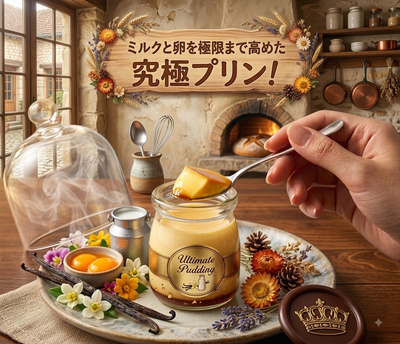 極上ホワイトショコラプリン