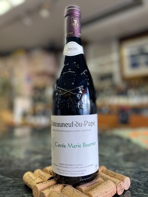 HENRI BONNEAU Chateauneuf du Pape Cuvee Marie Beurrier 2020