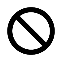 禁止アイコン