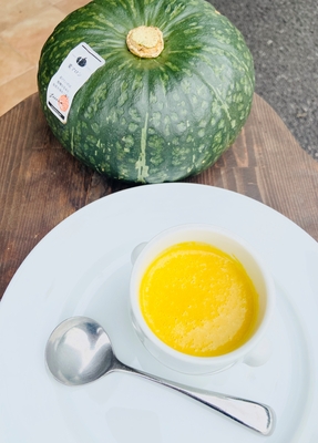 栗マロンかぼちゃのポタージュスープ