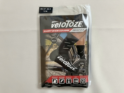 veloToze（ベロトーゼ） ショート2.0 シューズカバー ブラック