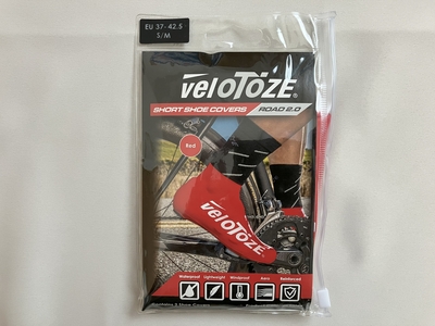 veloToze（ベロトーゼ） ショート2.0 シューズカバー レッド