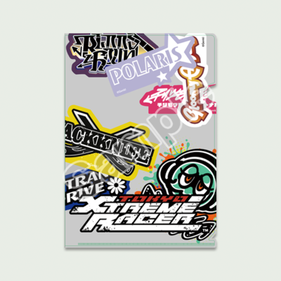 クリアファイル Ver. A A4サイズ