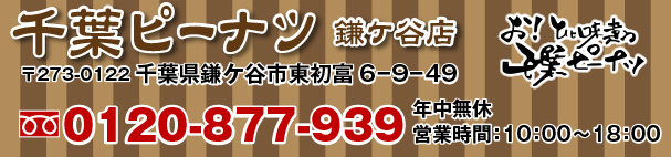 千葉ピーナツ鎌ケ谷店