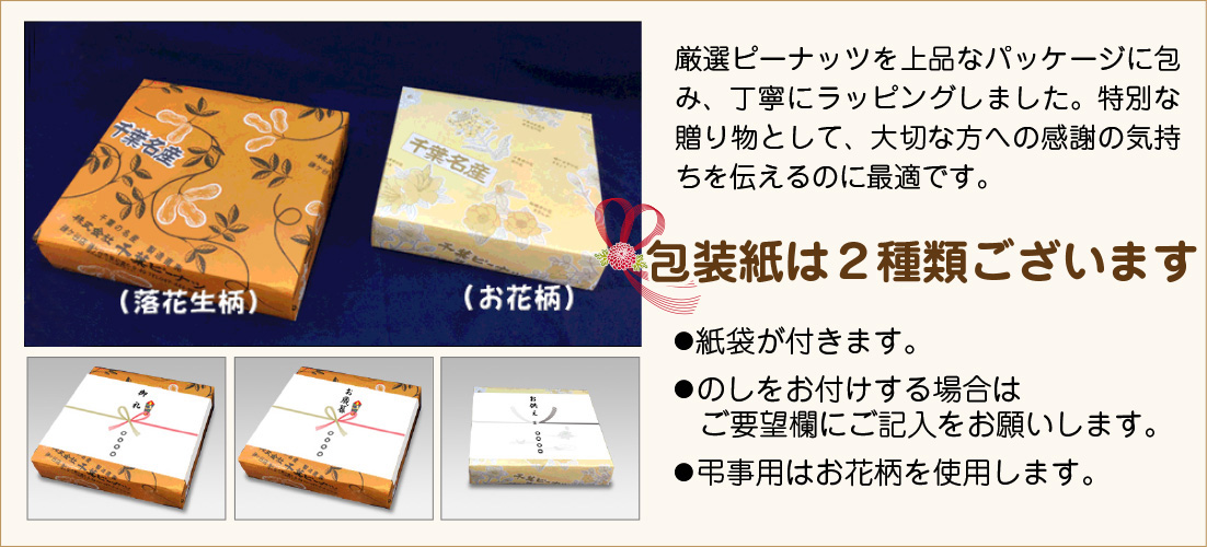 贈答包装紙について