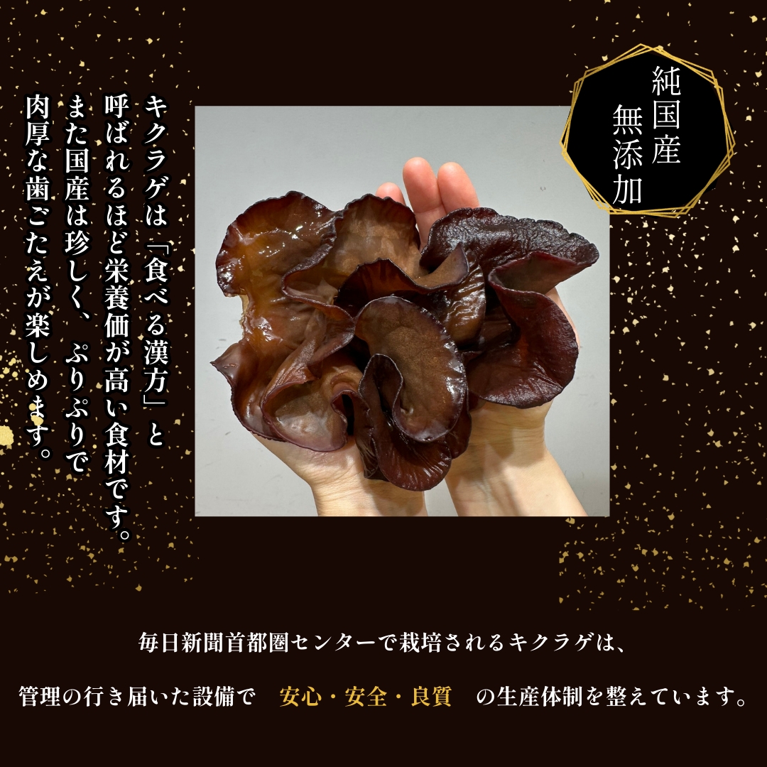 彩のきくらげ 乾燥きくらげ 200g 【送料無料】 | 彩のきくらげ