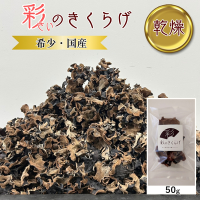 彩のきくらげ 乾燥きくらげ 50g 【送料無料】