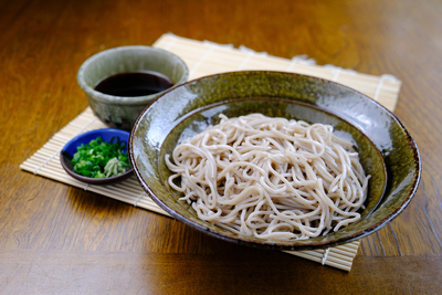 冷凍十割茹で蕎麦（ざるそば３食・かけそば３食セット）