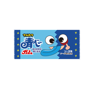マルカワ 青べ～ガム  (50個)
