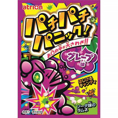 アトリオン パチパチパニック グレープ  (24袋入り)