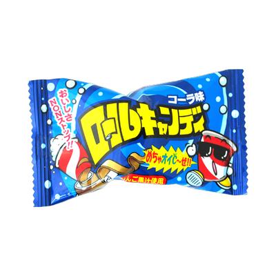 やおきん ロールキャンディ コーラ味 (24個)