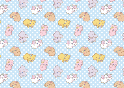 DP40　おしり水色