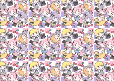 DP2　おんなの子さくらんぼチェック