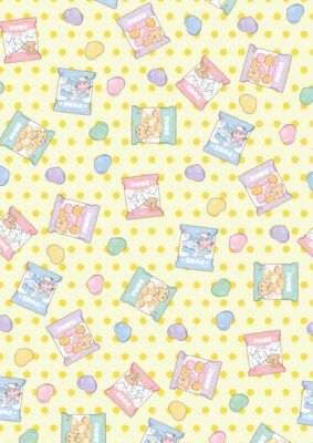 DP81　黄色お菓子