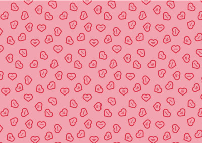 DP82　ピンク赤ハート