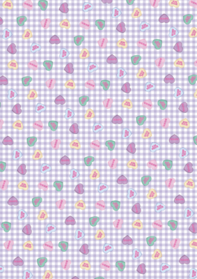 DP89　キャンディーハーツピンク&紫