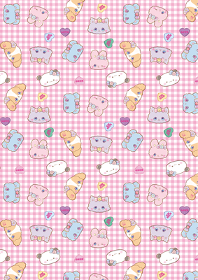 DP91　キャンディーハーツフェイスピンク