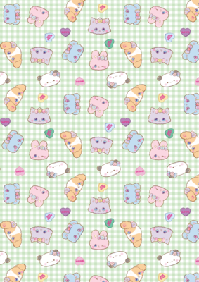 DP93　キャンディーハーツフェイス緑