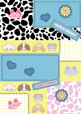 DP112　牛パッチワーク