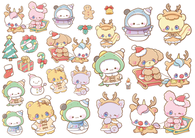 DP186　クリスマスコラージュ