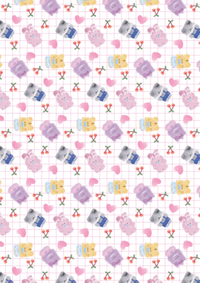 DP189　EKSフレンズモールドールチェックデザぺ