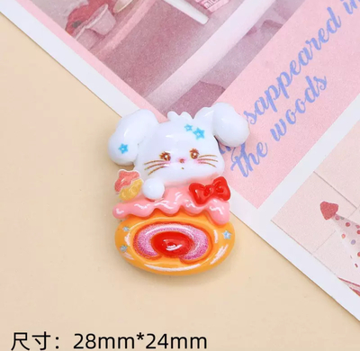 【43】うさぎデコパーツ