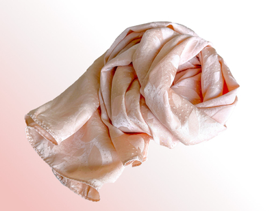 さくら染めシルクスカーフ