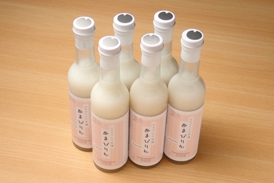 ゆめぴりかの甘酒「あまぴりか」３００ｍｌ×６本セット