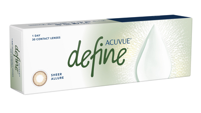 ワンデーアキュビューディファインモイスト フレッシュ シリーズ シアー アリュール