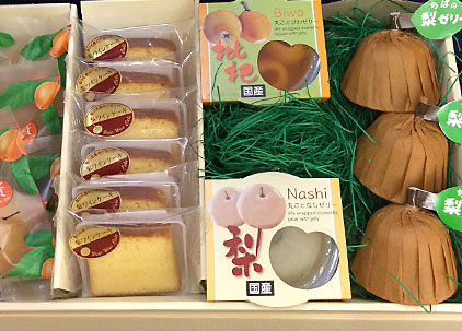 梨・枇杷のお菓子