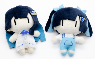 双葉湊音&ふたばこみなと ミニぬいぐるみキーホルダーセット【先行予約販売】